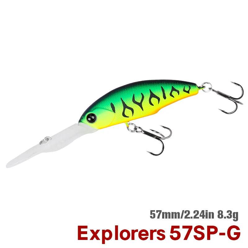 TSURINOYA 57SP Deep Dive Suspending Minnow - Fish & Cheaps | Fishing & Outdoor Gear