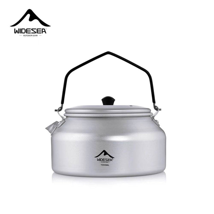 Widesea 1L Pure Aluminium Camping Kettle - Fish & Cheaps | Fishing & Outdoor Gear
