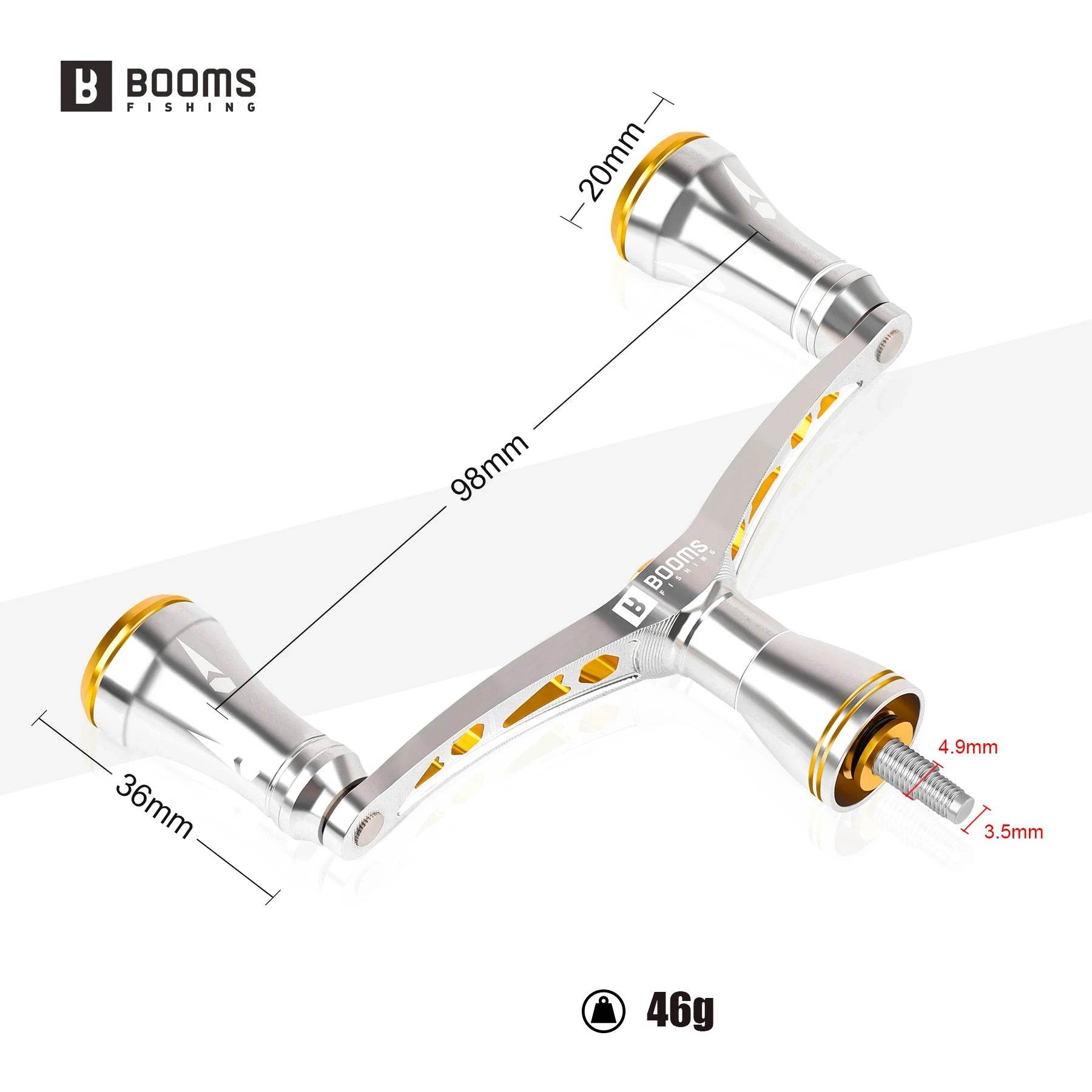 Booms Fishing DR1 Dual-Grip Handle - Fish & Cheaps | Fishing & Outdoor Gear