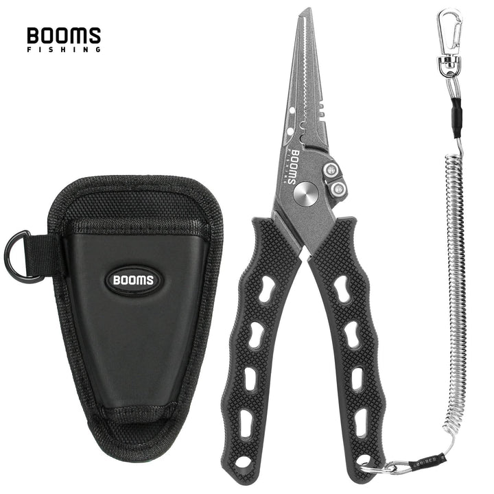 Booms Fishing F07 Stainless Steel Pliers - Fish & Cheaps | Fishing & Outdoor Gear