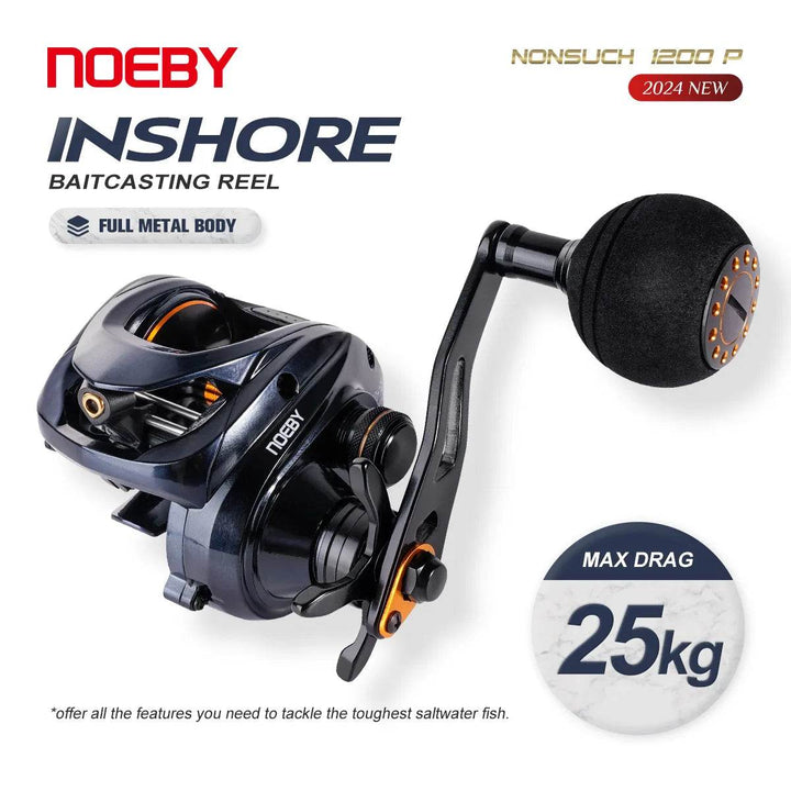 Noeby 1200P Inshore Baitcasting Reel - Fish & Cheaps | Fishing & Outdoor Gear