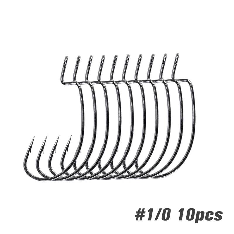 TSURINOYA Worm Fishing Hooks – Ultra-Sharp Cank Tackle - Fish & Cheaps | Fishing & Outdoor Gear